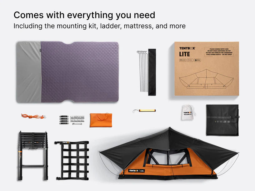 Compact Folding Rooftop Tent