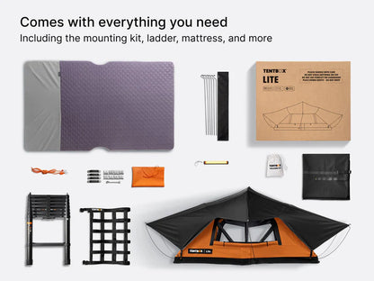 Compact Folding Rooftop Tent